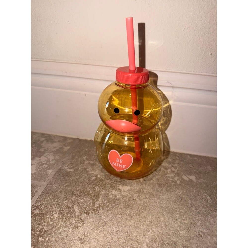 Valentine’s day tumbler duck be mine drink cup